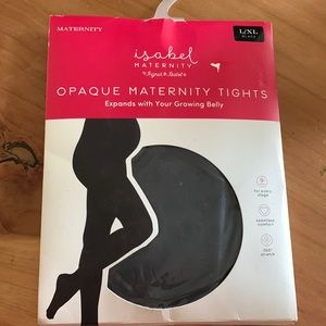 Opaque Maternity Tights L/XL